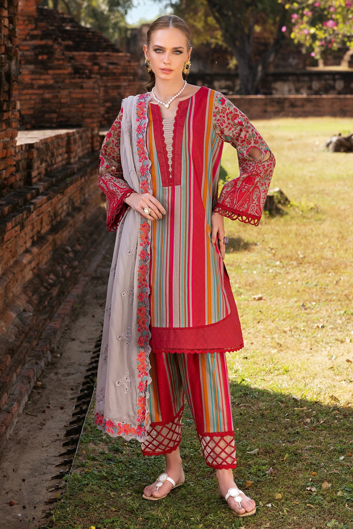 3-PC Unstitched Lawn Collection PM5-05