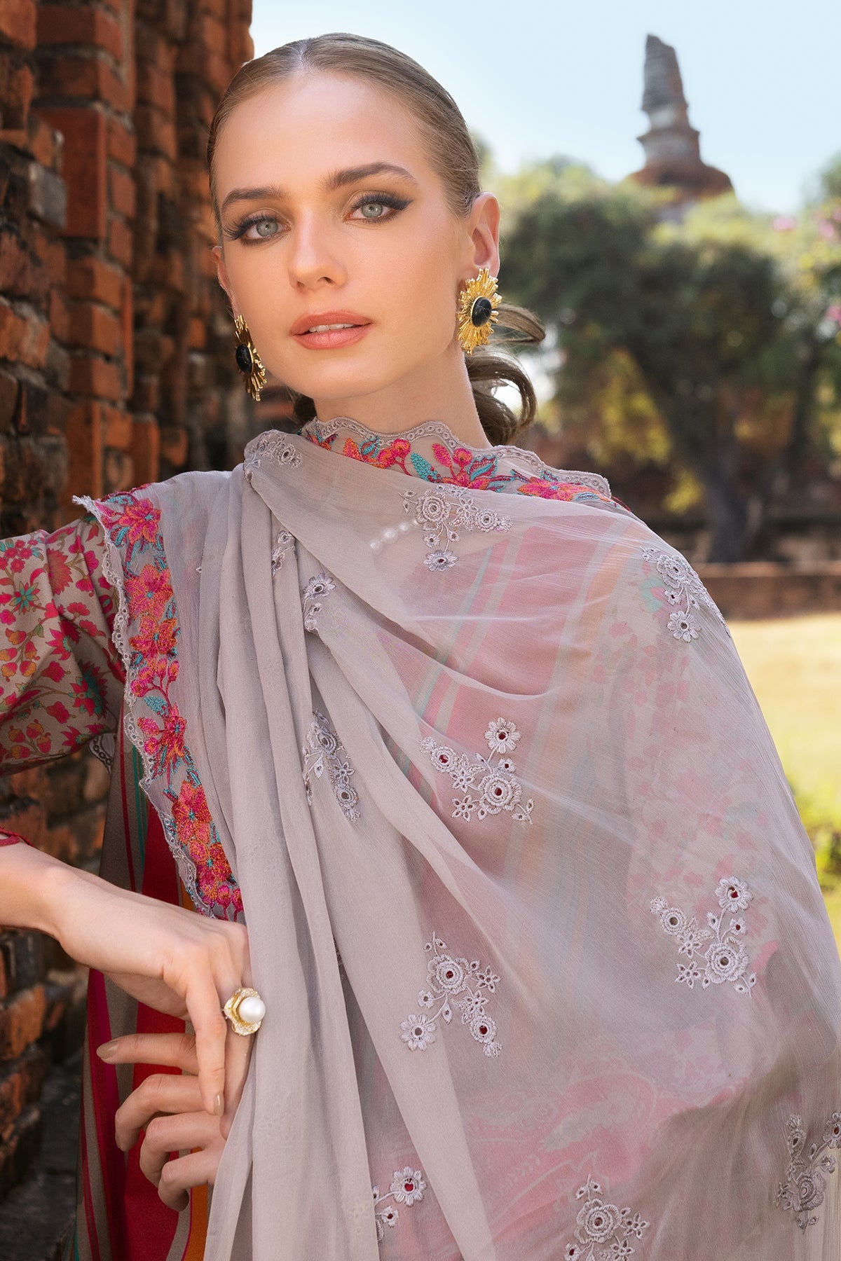 3-PC Unstitched Lawn Collection PM5-05