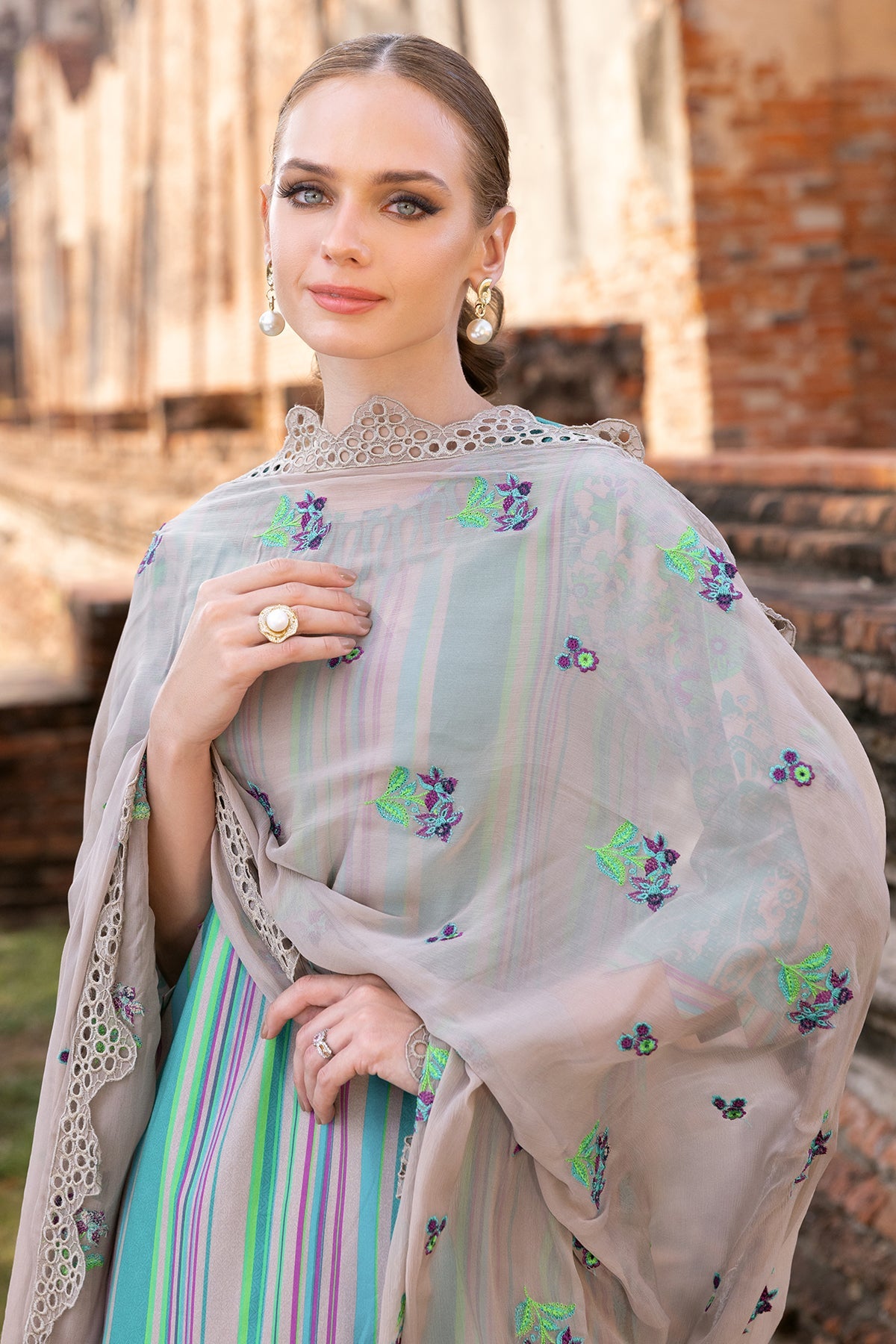 3-PC Unstitched Lawn Collection PM5-06