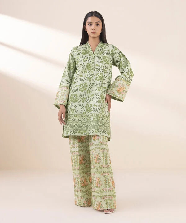 2 Piece - Printed Lawn Suit