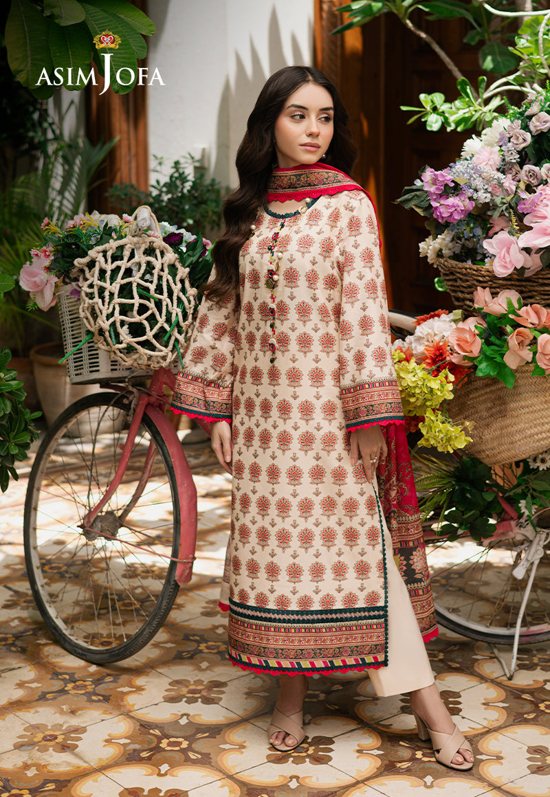 AJUUB-39 PRINTED LAWN 3 PC