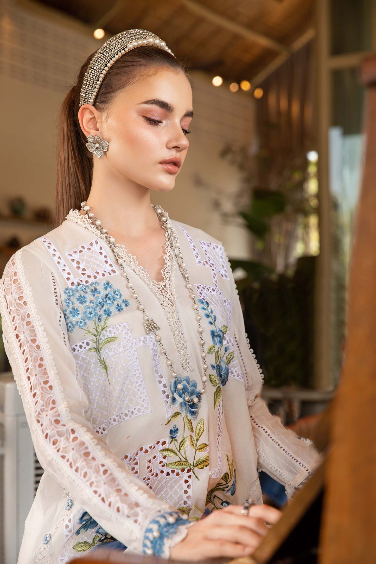 3 Piece Unstitched Printed Lawn Suit | MPT-2501-A