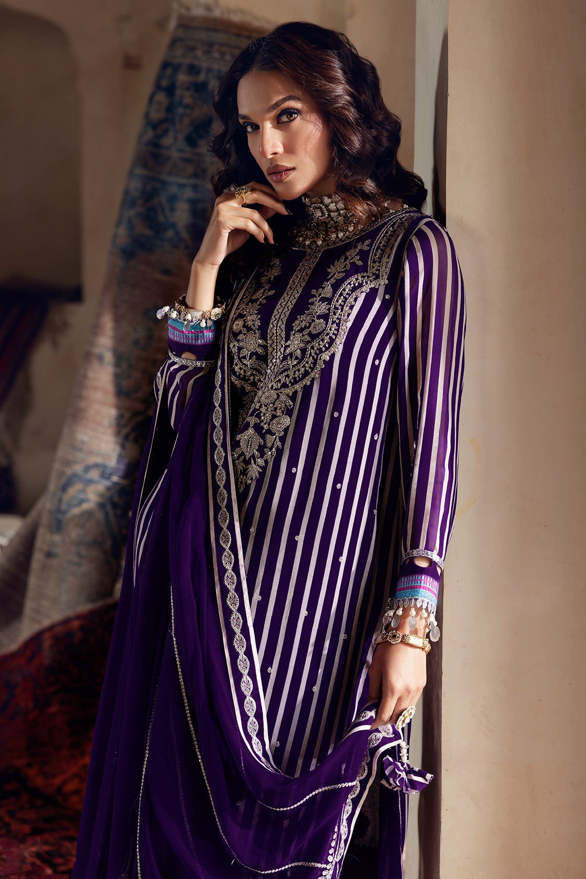 3-PC Unstitched Luxury Chiffon Collection VSL5-21