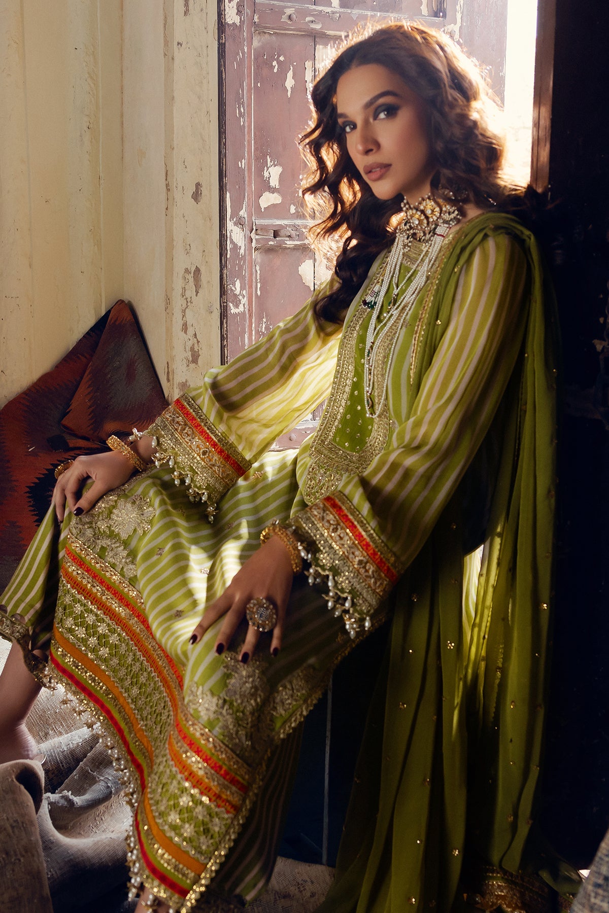 3-PC Unstitched Luxury Chiffon Collection VSL5-19