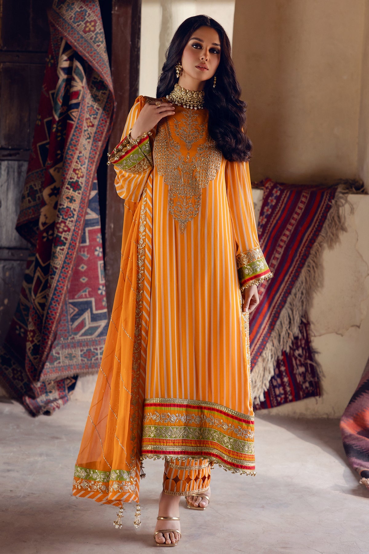 3-PC Unstitched Luxury Chiffon Collection VSL5-23