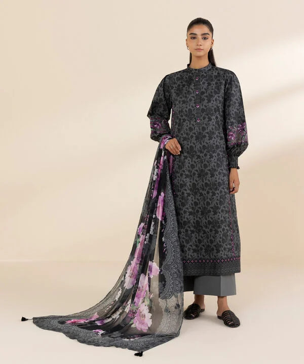 2 Piece - Embroidered Lawn Suit