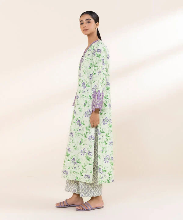 2 Piece - Embroidered Lawn Suit