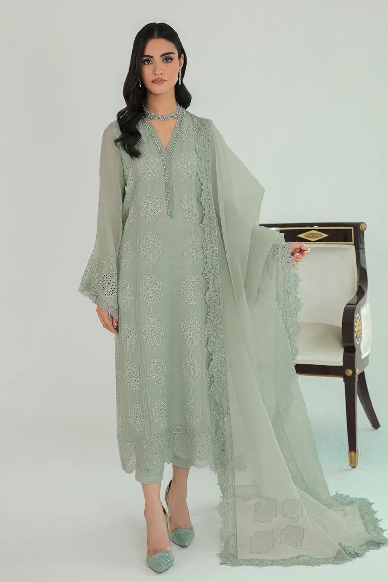 EMBROIDERED CHIFFON UF-234