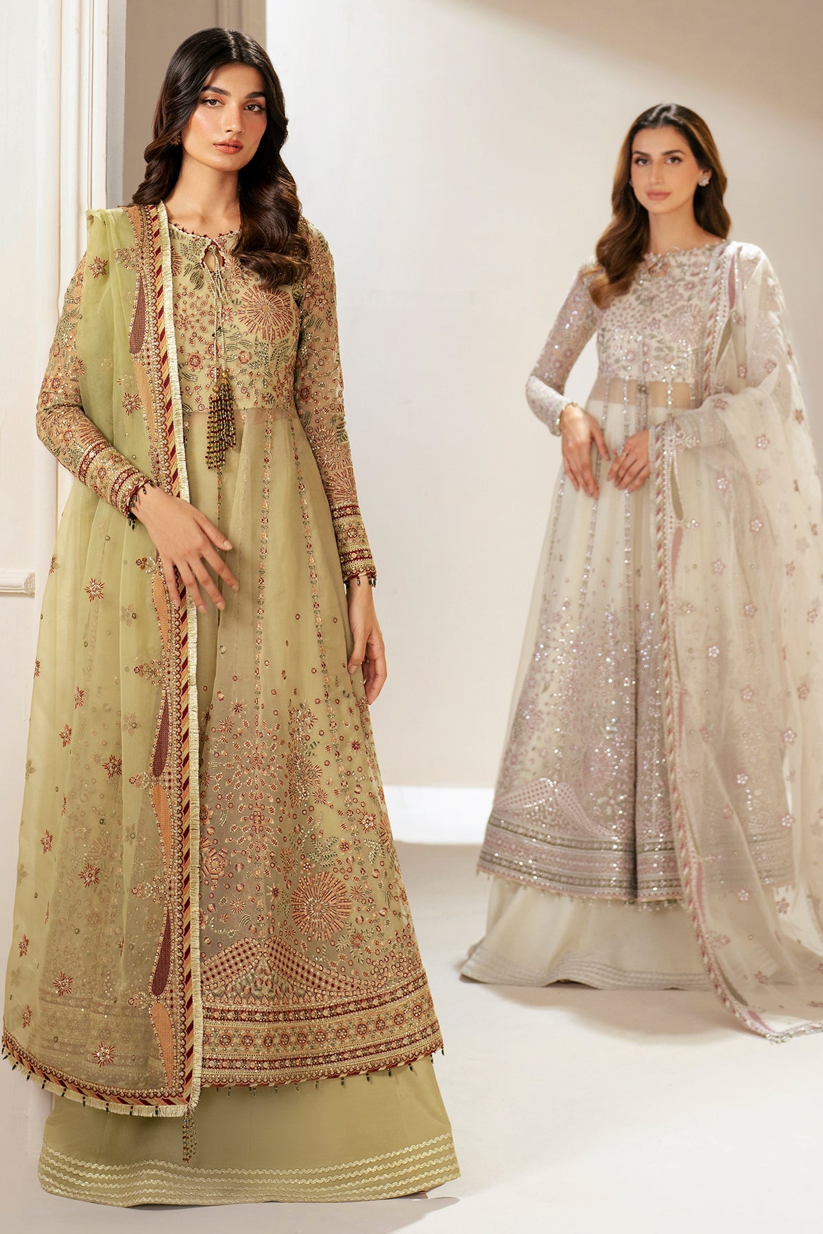 EMBROIDERED CHIFFON UC-3065