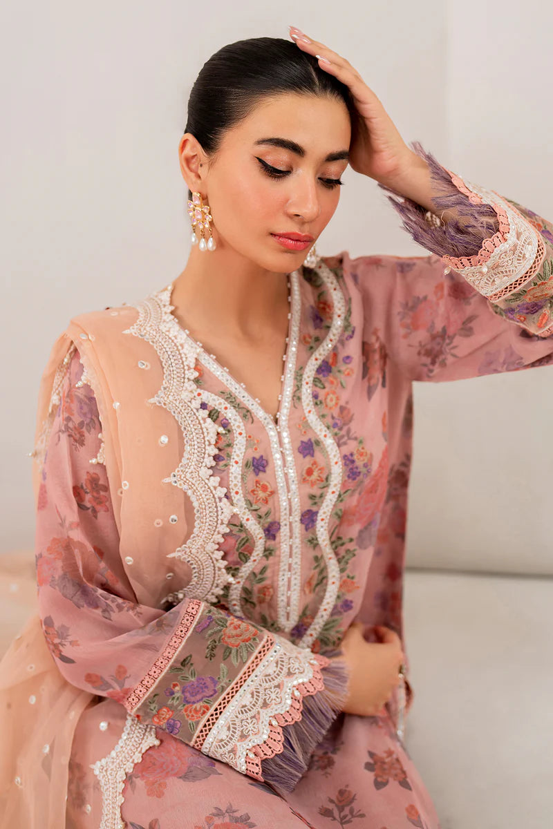 EMBROIDERED CHIFFON UF-705 Sale price