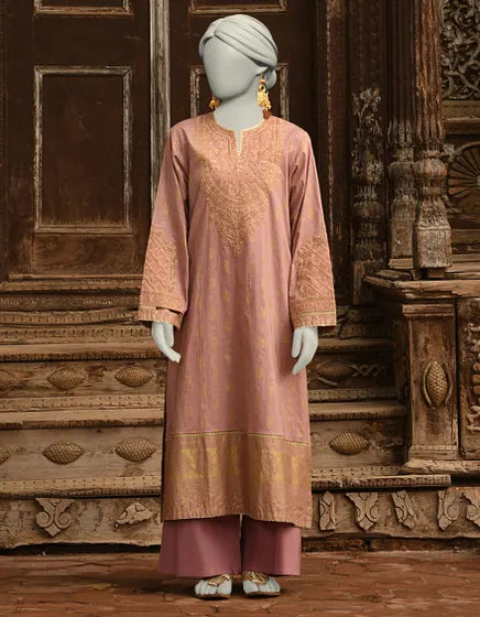 MAUVE LAWN EMBROIDERED 2PC STITCHED | JLAWN-S-JST-25-2010