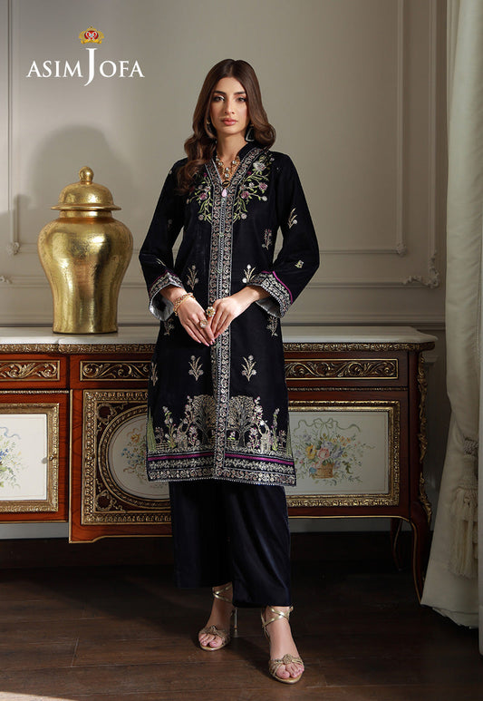 AJVG-11 EMBROIDERED VELVET 2PC