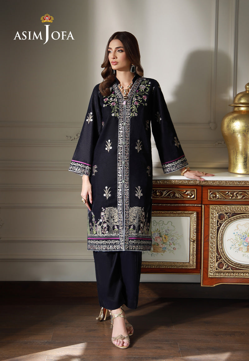 AJVG-11 EMBROIDERED VELVET 2PC