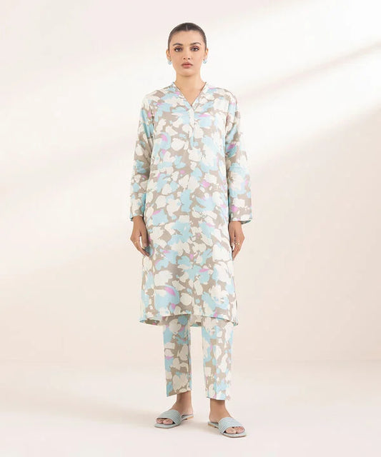 Printed Arabic Lawn Shirt