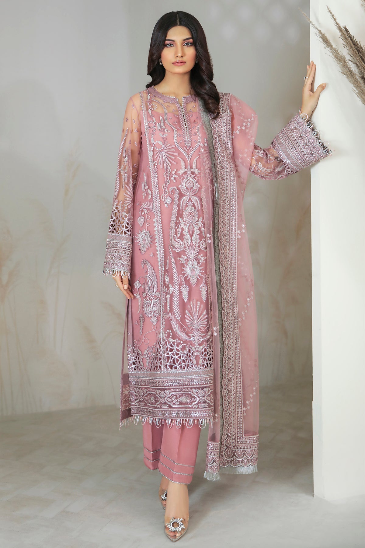 EMBROIDERED NET UN-4006