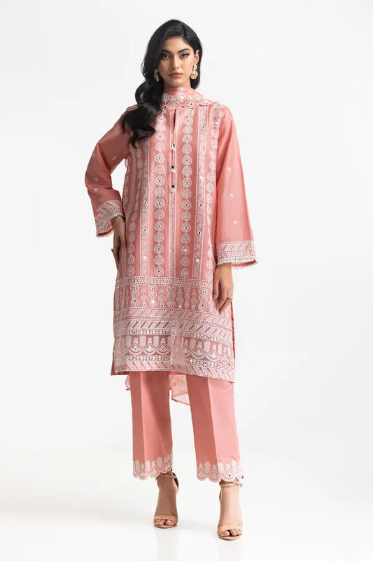 3PC Lawn Embroidered Suit IUSTKSD-564