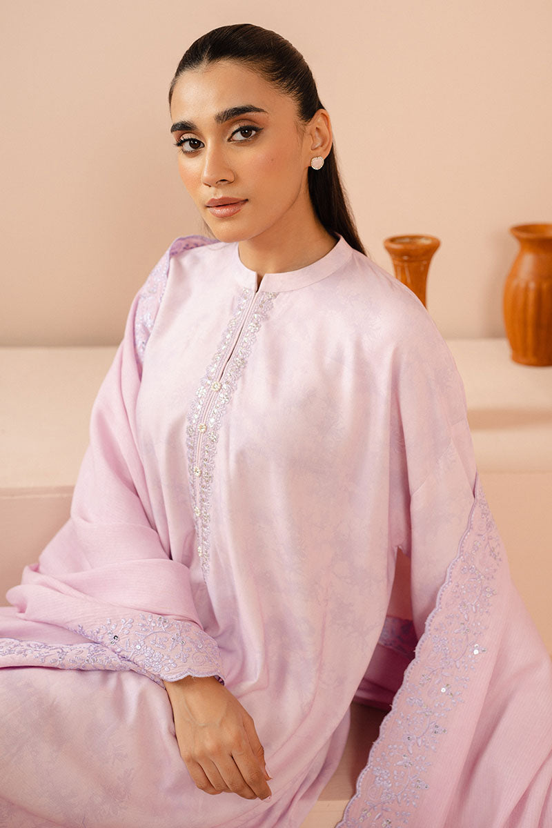 BLUSH CASCADE-2 PC (SHIRT & DUPATTA)