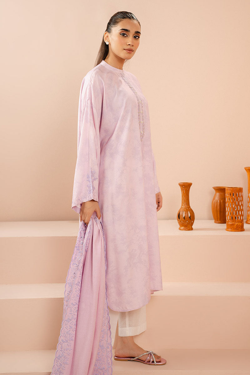 BLUSH CASCADE-2 PC (SHIRT & DUPATTA)