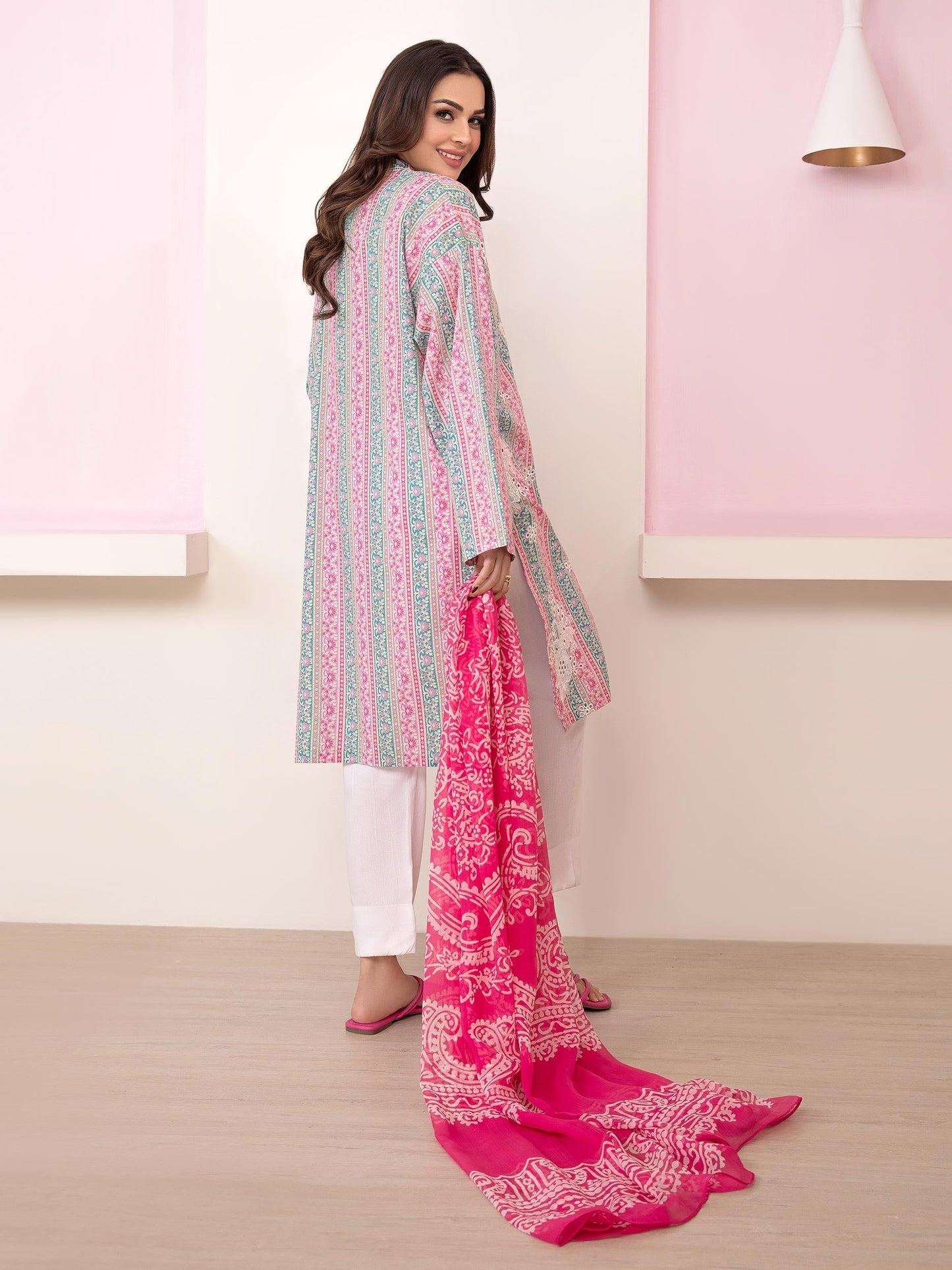 2 Piece Lawn Suit- Embroidered (Pret)