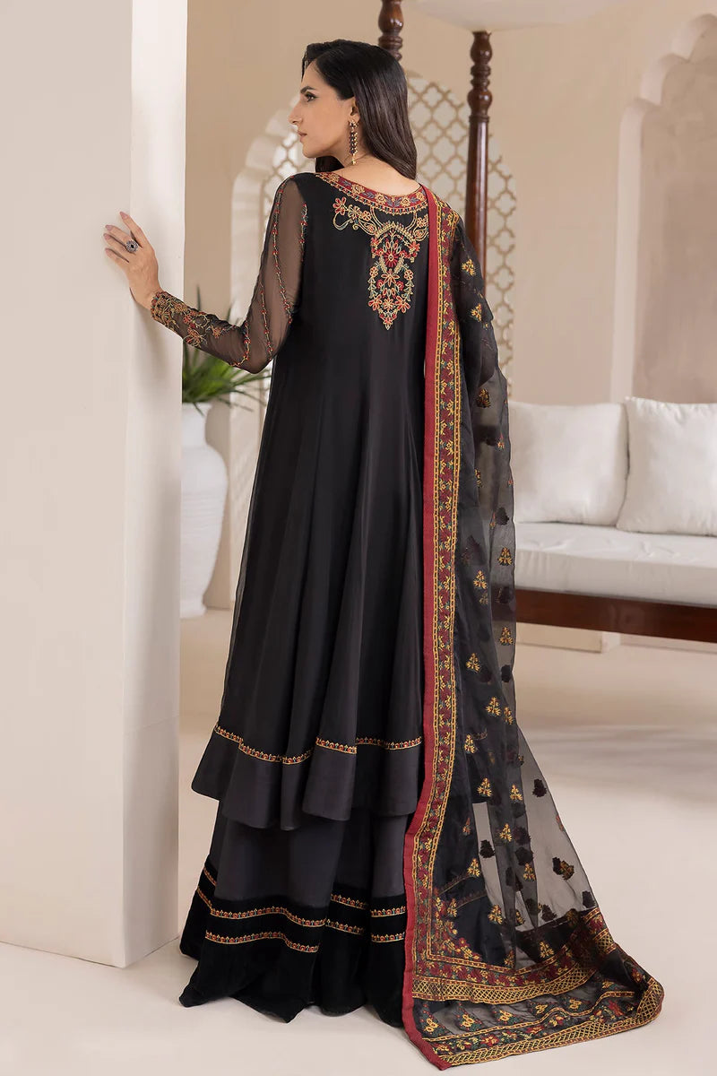 EMBROIDERED CHIFFON SF-417