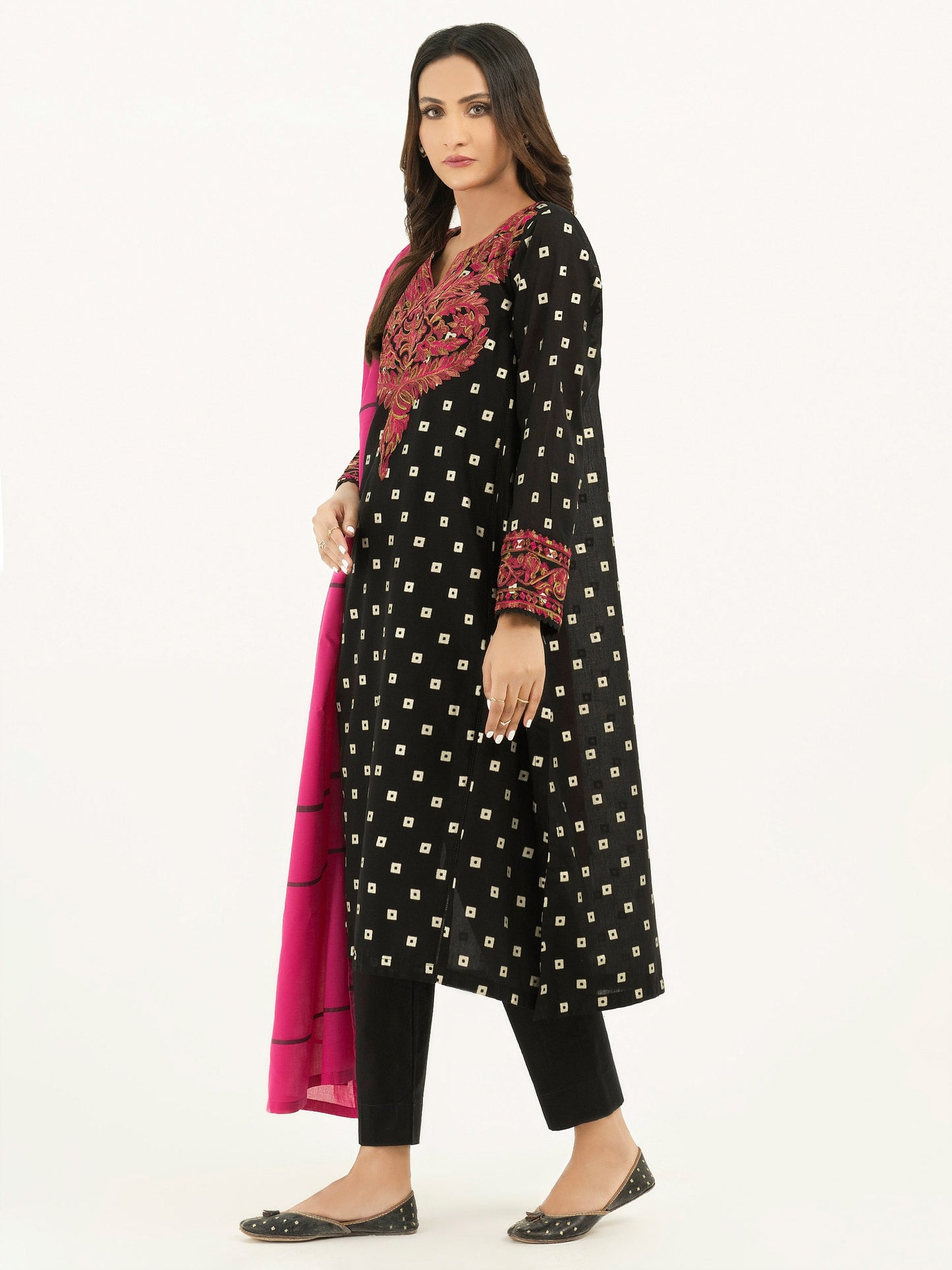 2 Piece Lawn Suit-Embroidered (Pret)