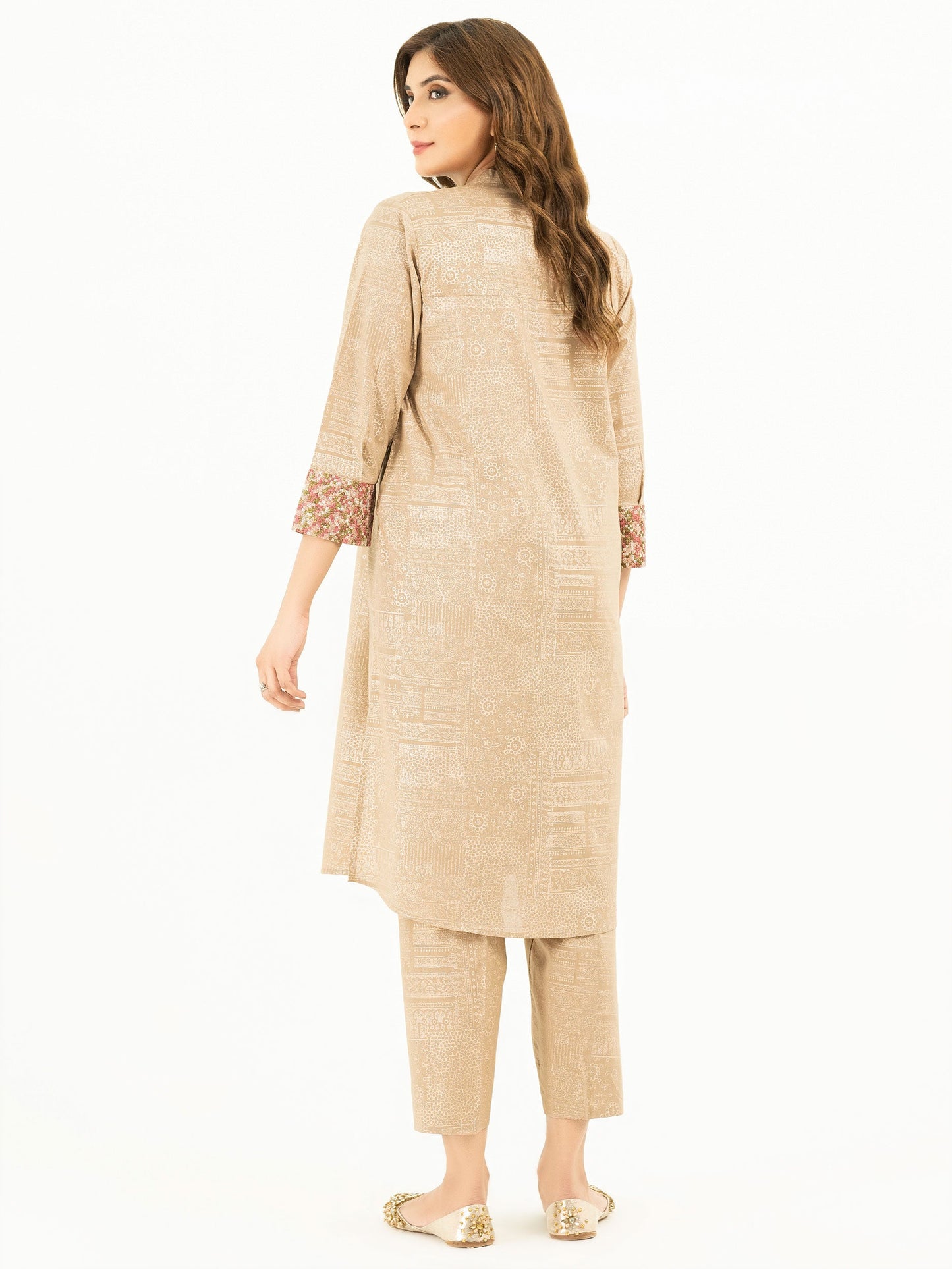 2 Piece Lawn Suit-Paste Print (Pret)