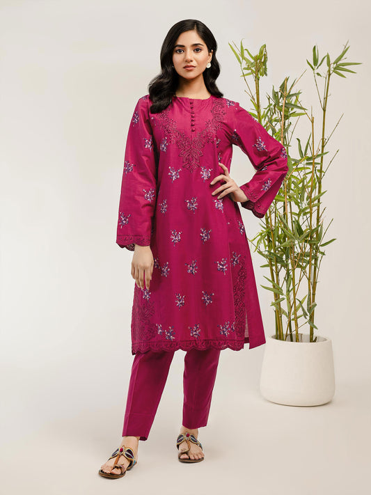 2 Piece Lawn Suit-Embroidered (Pret)