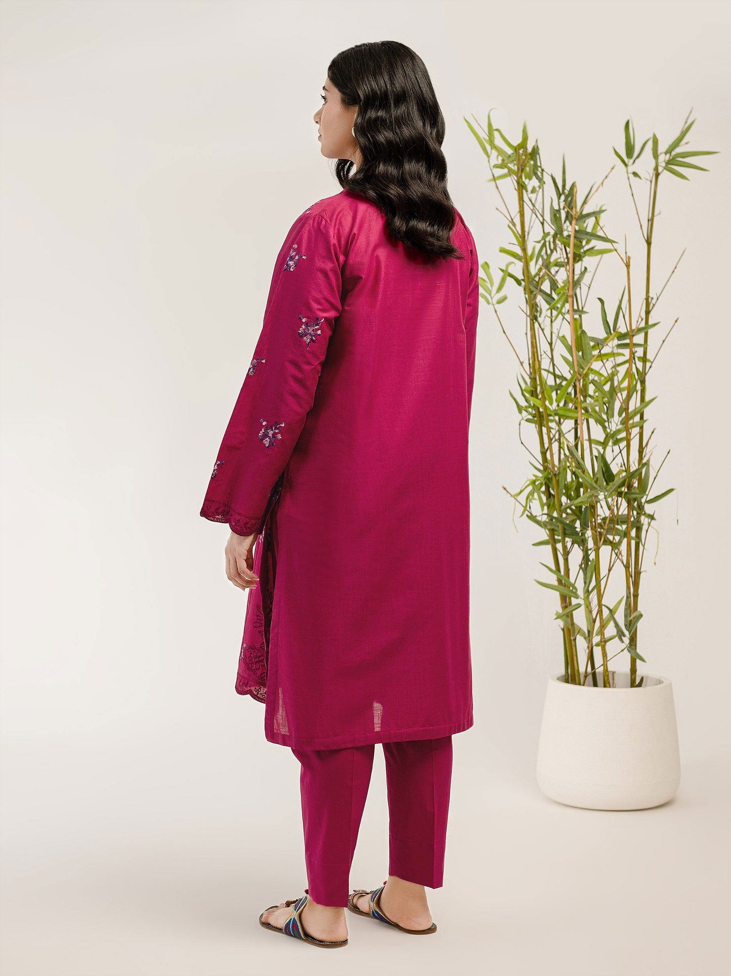 2 Piece Lawn Suit-Embroidered (Pret)