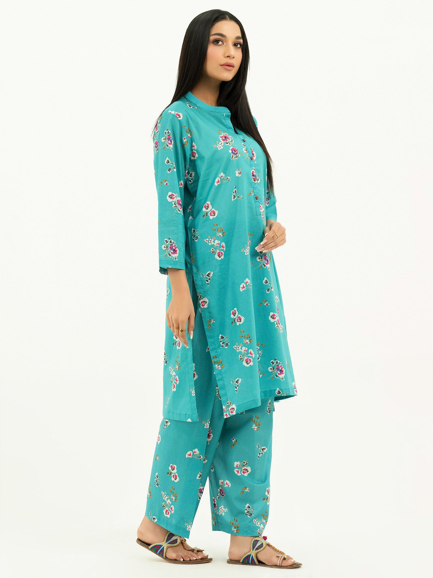 2 Piece Lawn Suit-Printed (Pret)