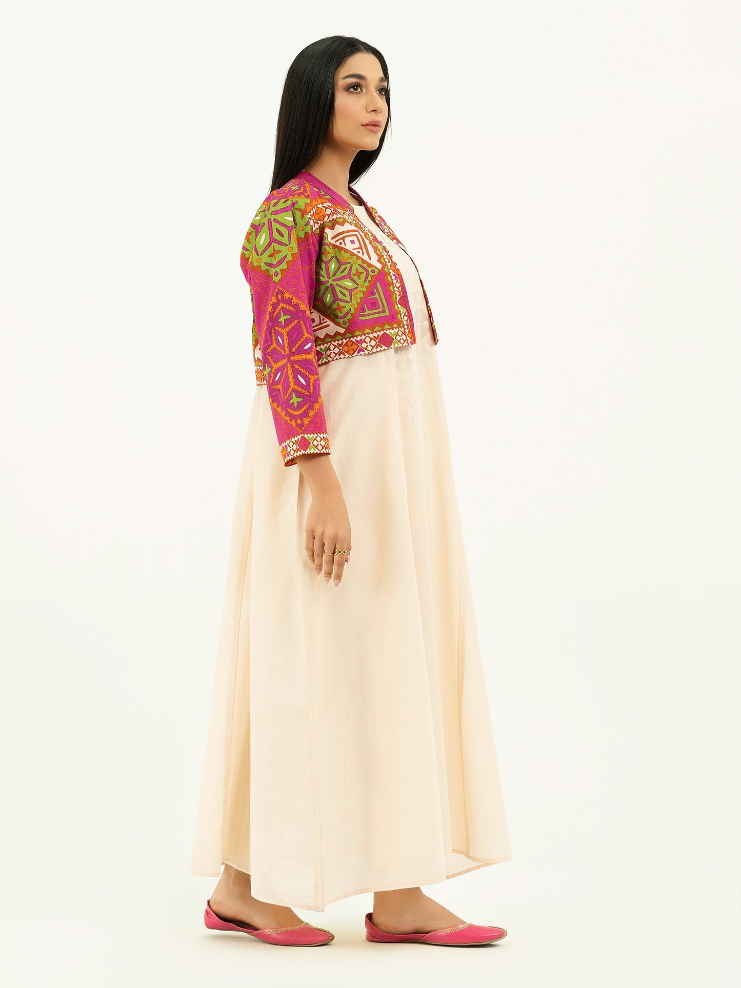 Lawn Frock-Embroidered (Pret)