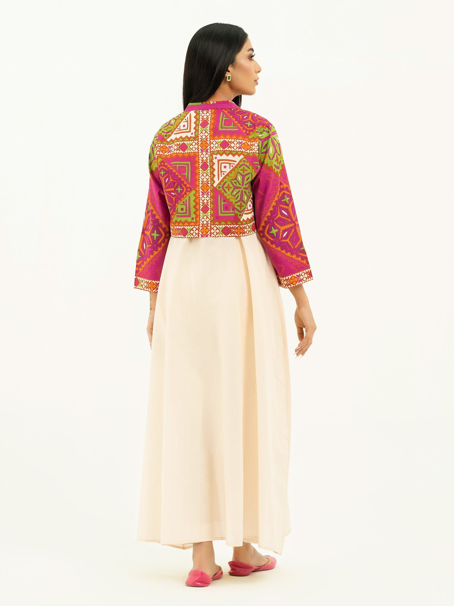 Lawn Frock-Embroidered (Pret)