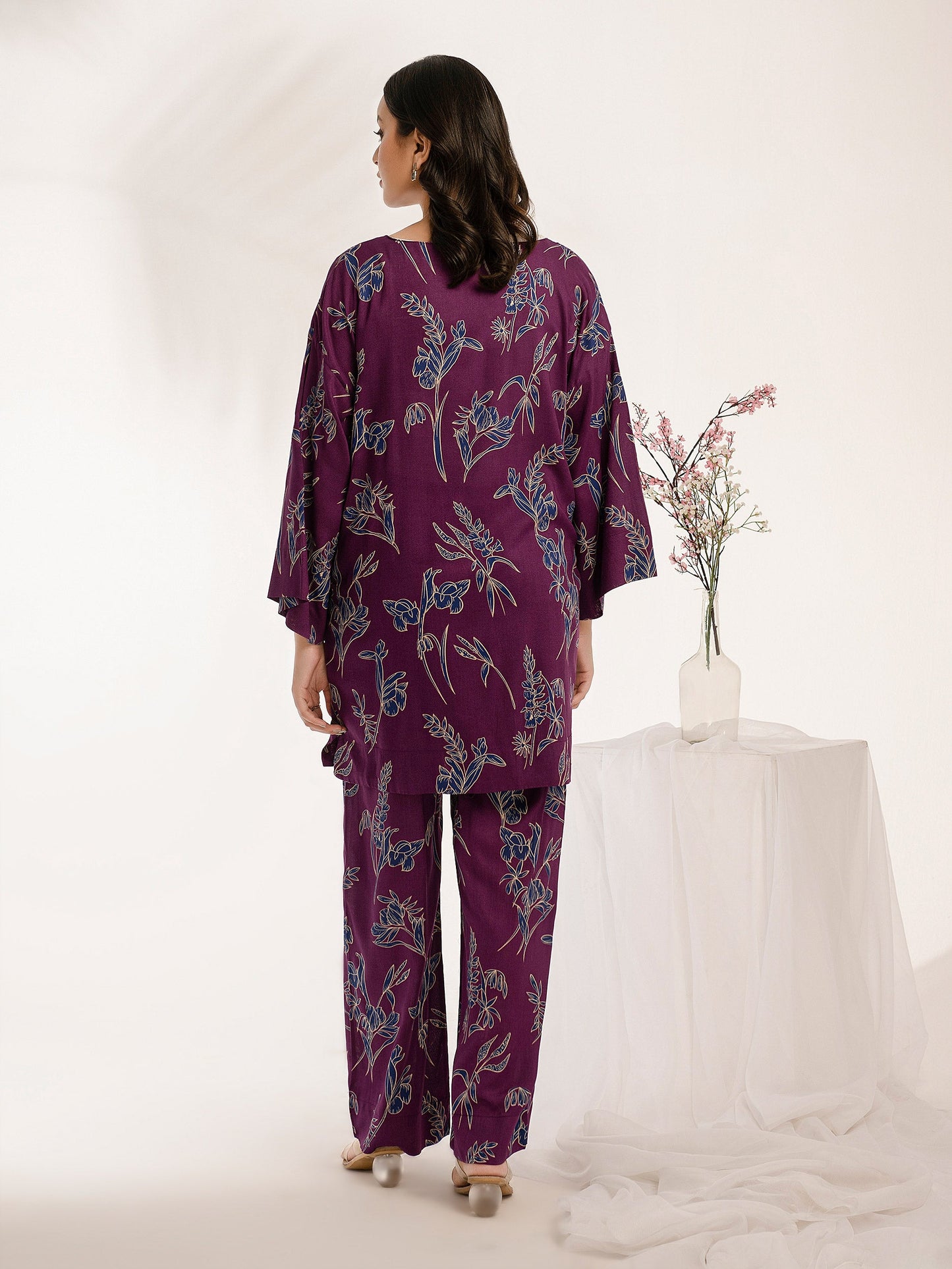 Viscose Lawn Co-ord-Printed (Pret)