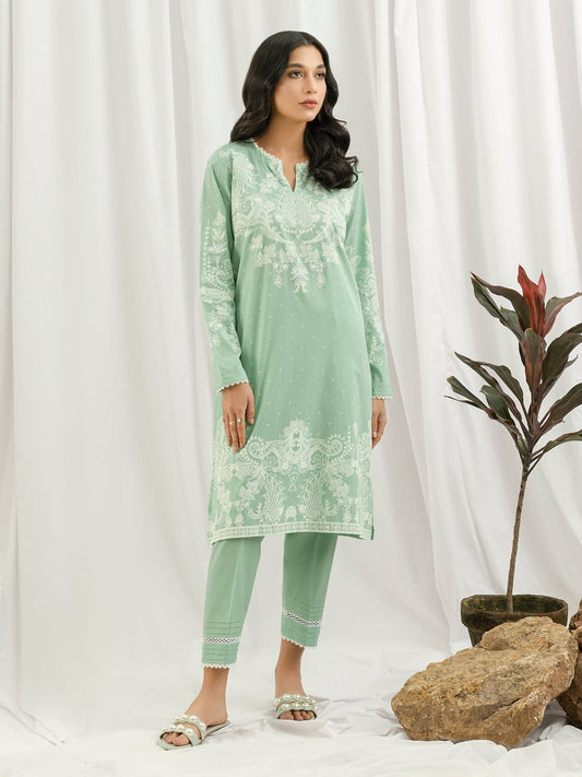 2 Piece Lawn Suit- Paste Print (Pret)