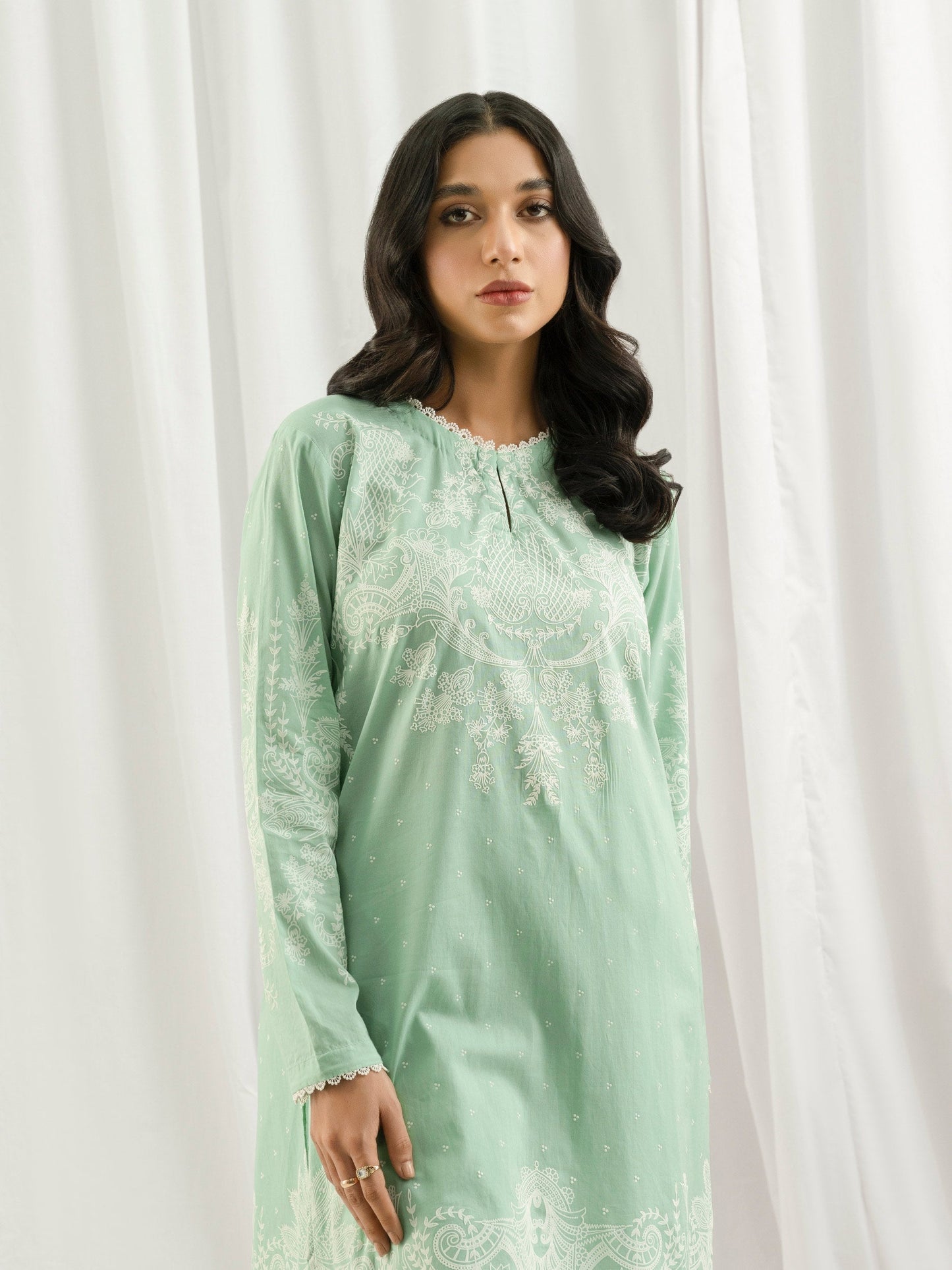 2 Piece Lawn Suit- Paste Print (Pret)