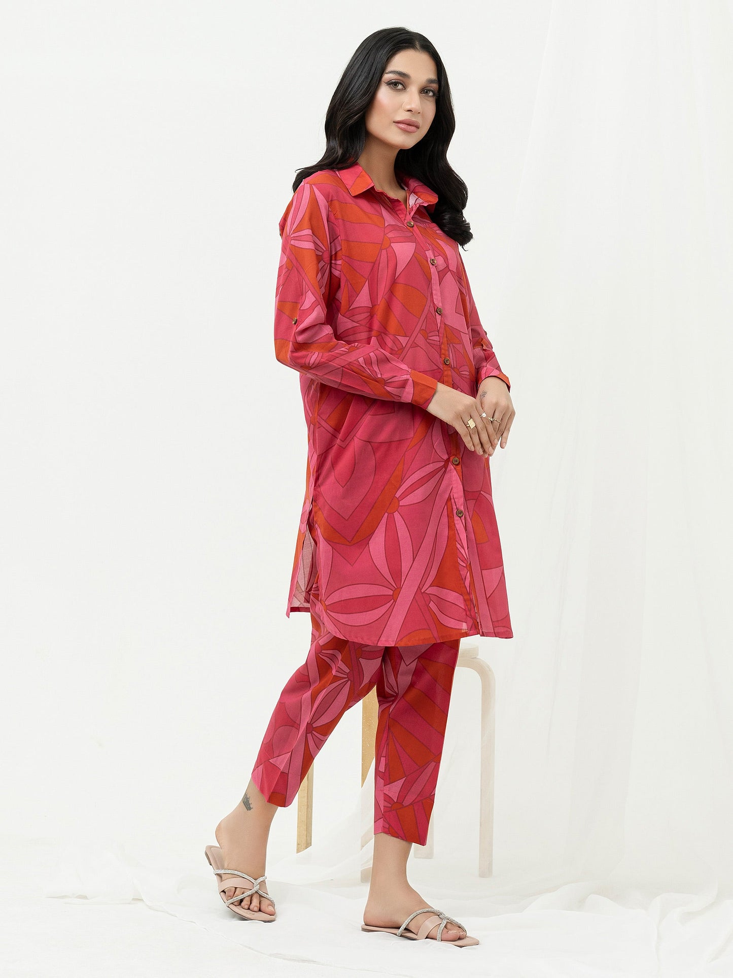 2 Piece Lawn Suit-Printed (Pret)