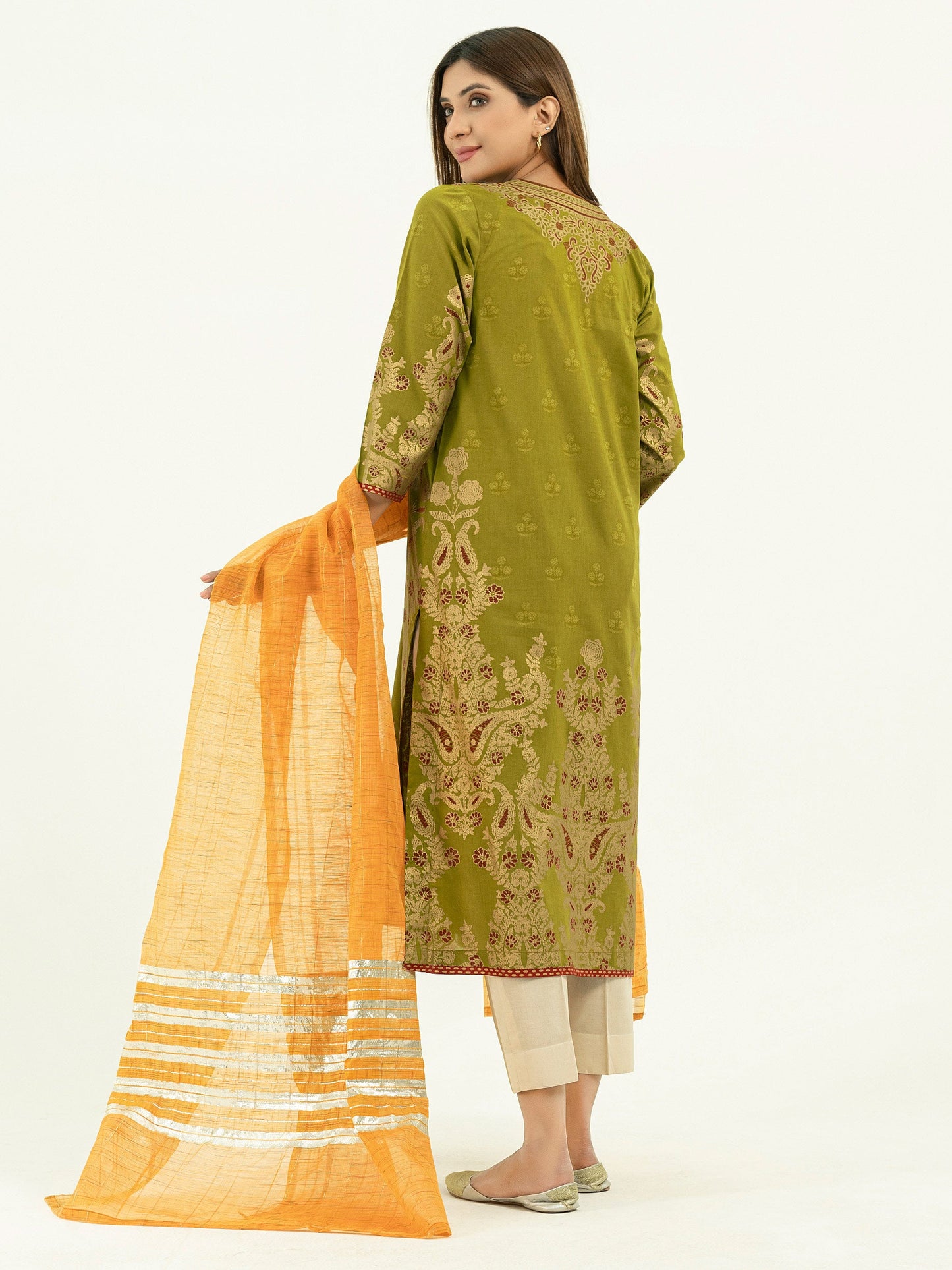 2 Piece Lawn Suit-Paste Print (Pret)