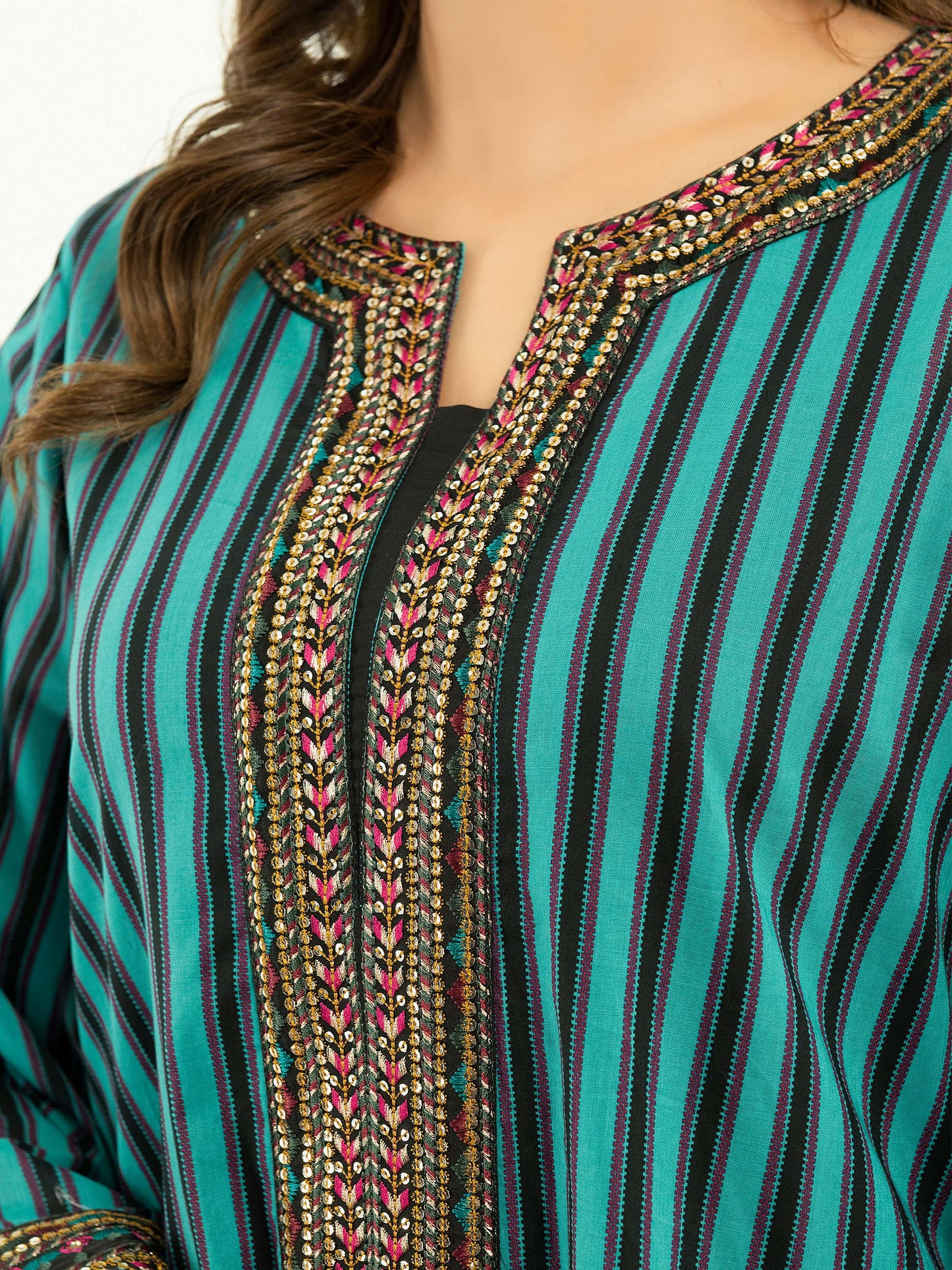 Lawn Shirt-Embroidered  (Pret)