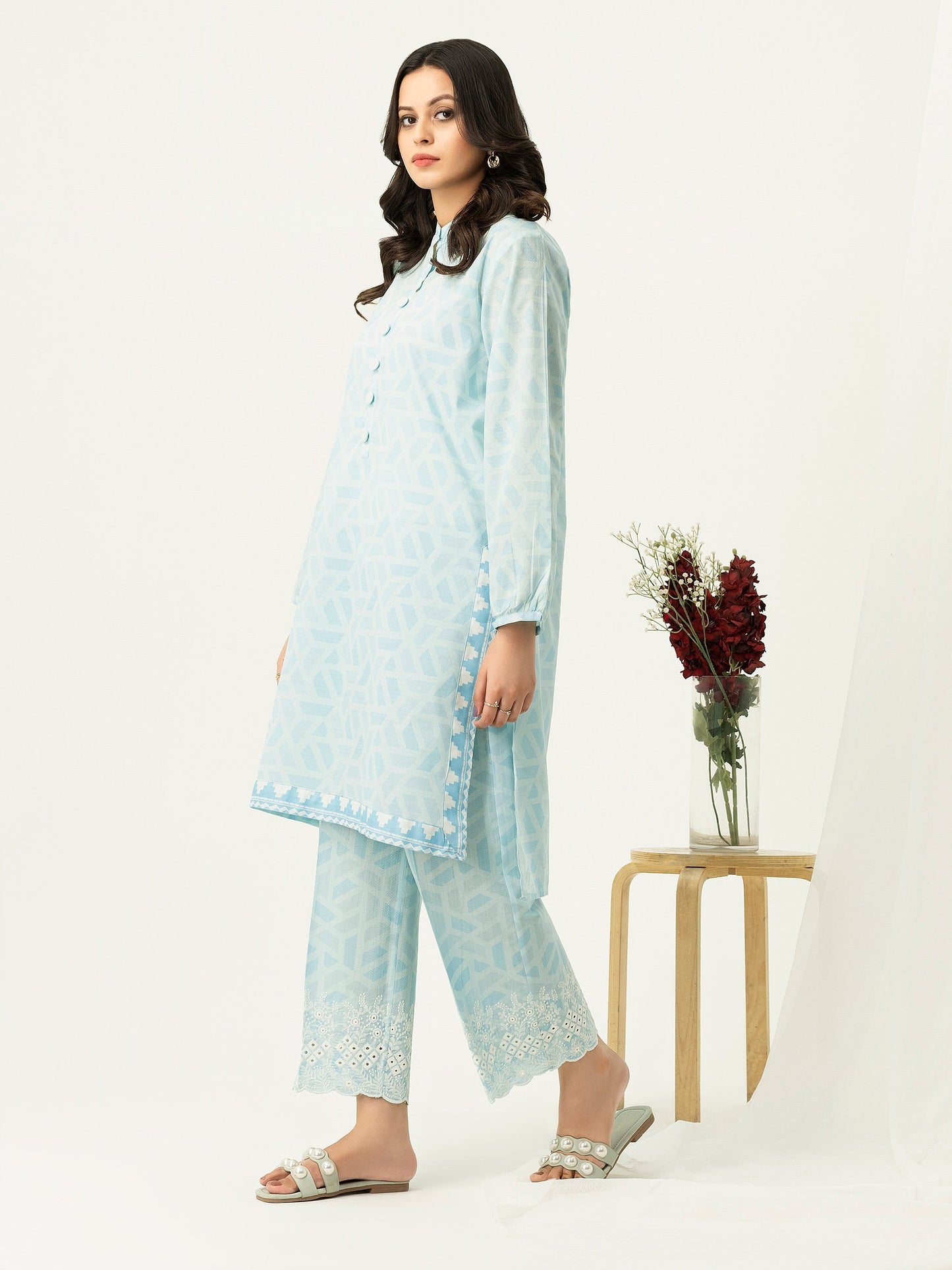 2 Piece Lawn Suit-Printed (Pret)