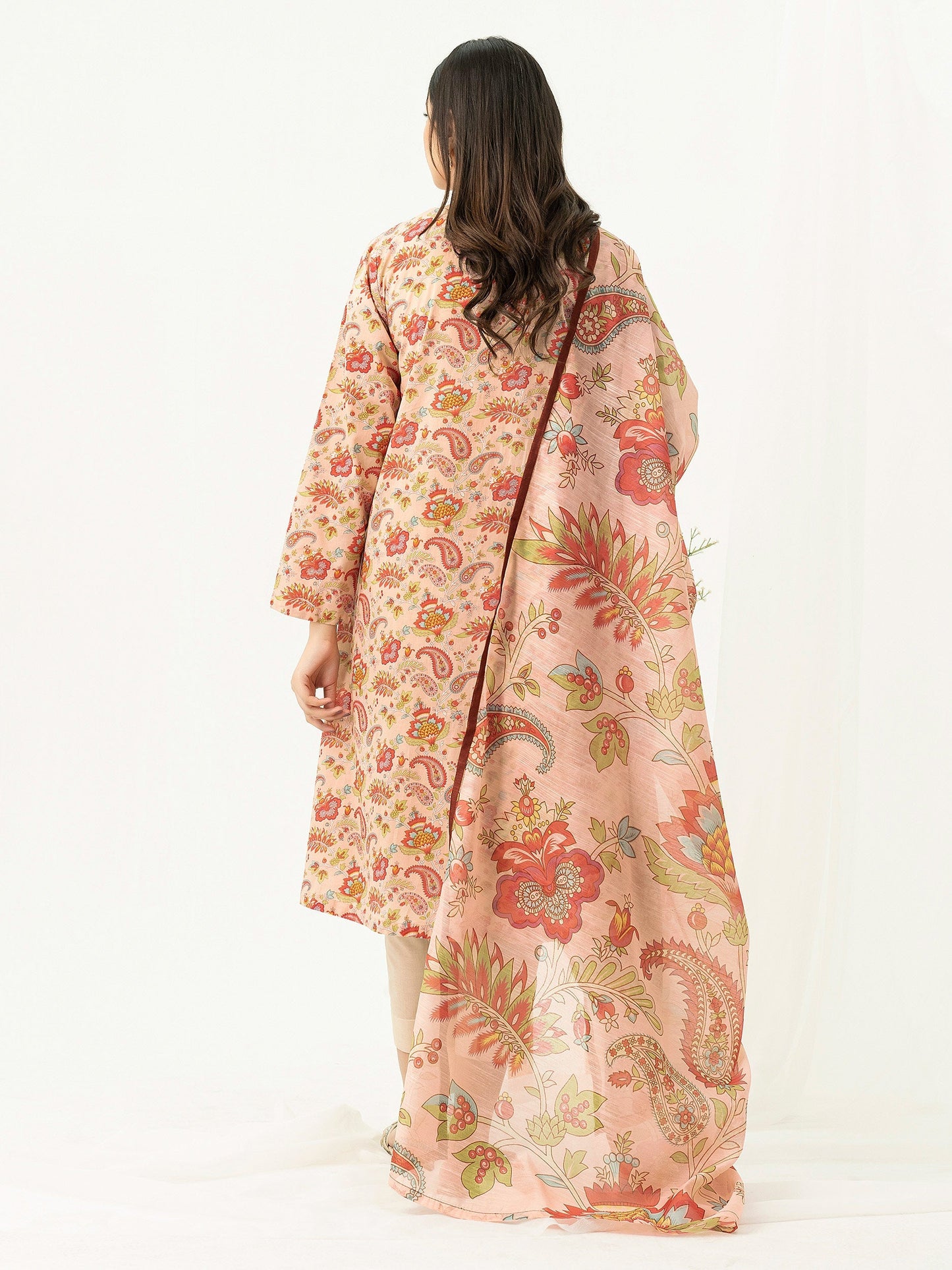 2 Piece Lawn Suit- Embroidered (Pret)