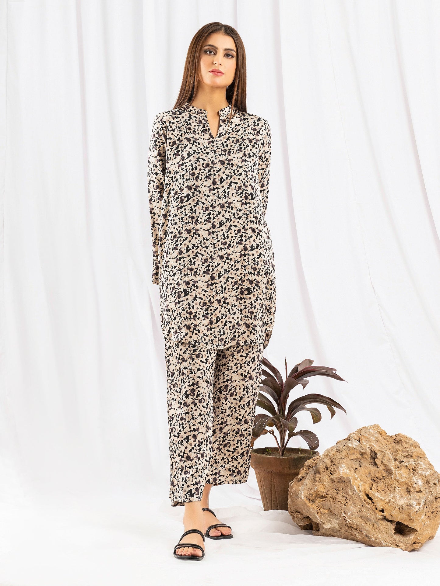 Silk Co-ord- Printed (Pret)