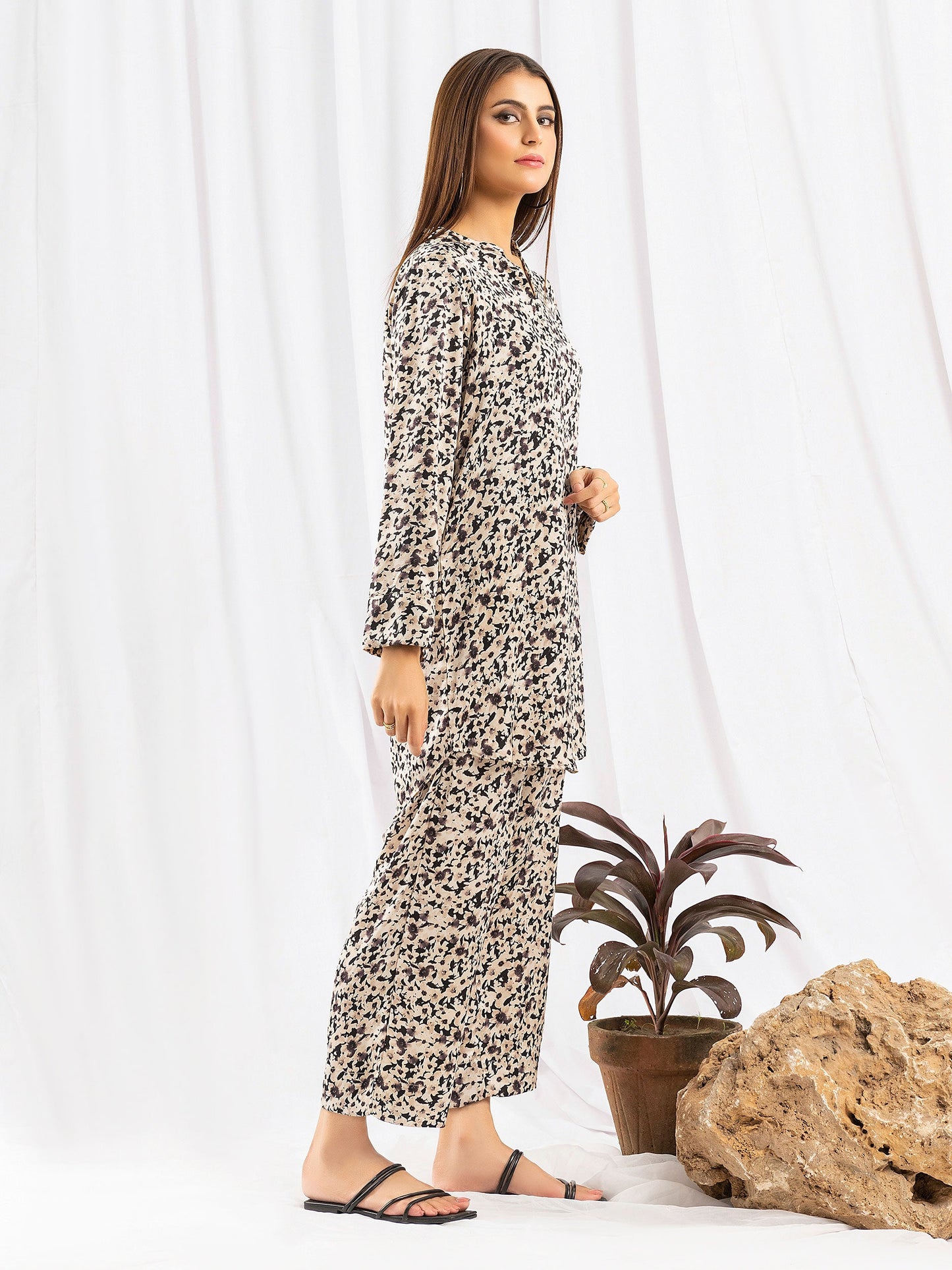 Silk Co-ord- Printed (Pret)