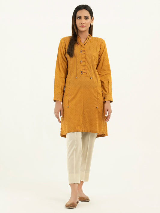 Texture Lawn Shirt-Broshia (Pret)