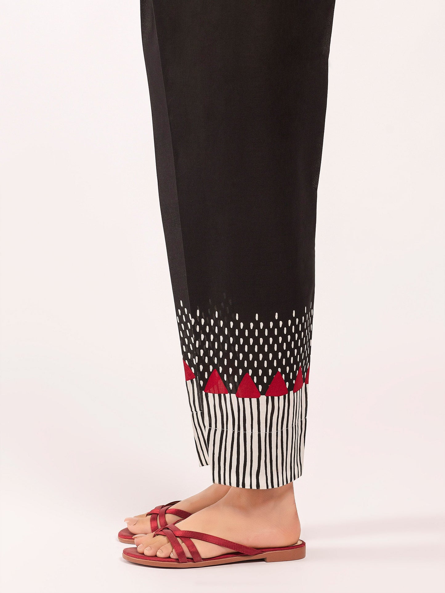 Printed Cambric Trousers(Pret)