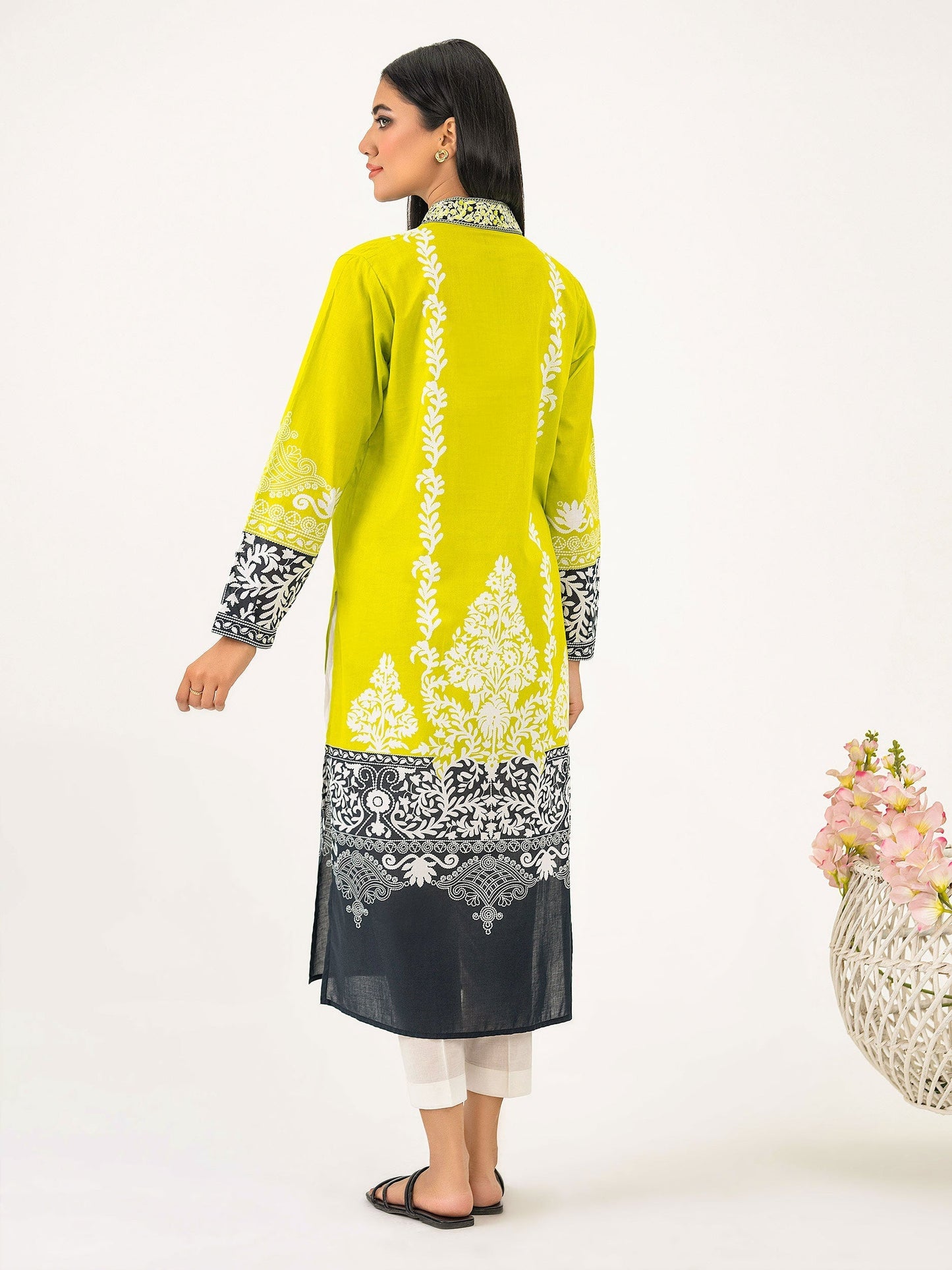 Lawn Shirt-Embroidered (Pret)