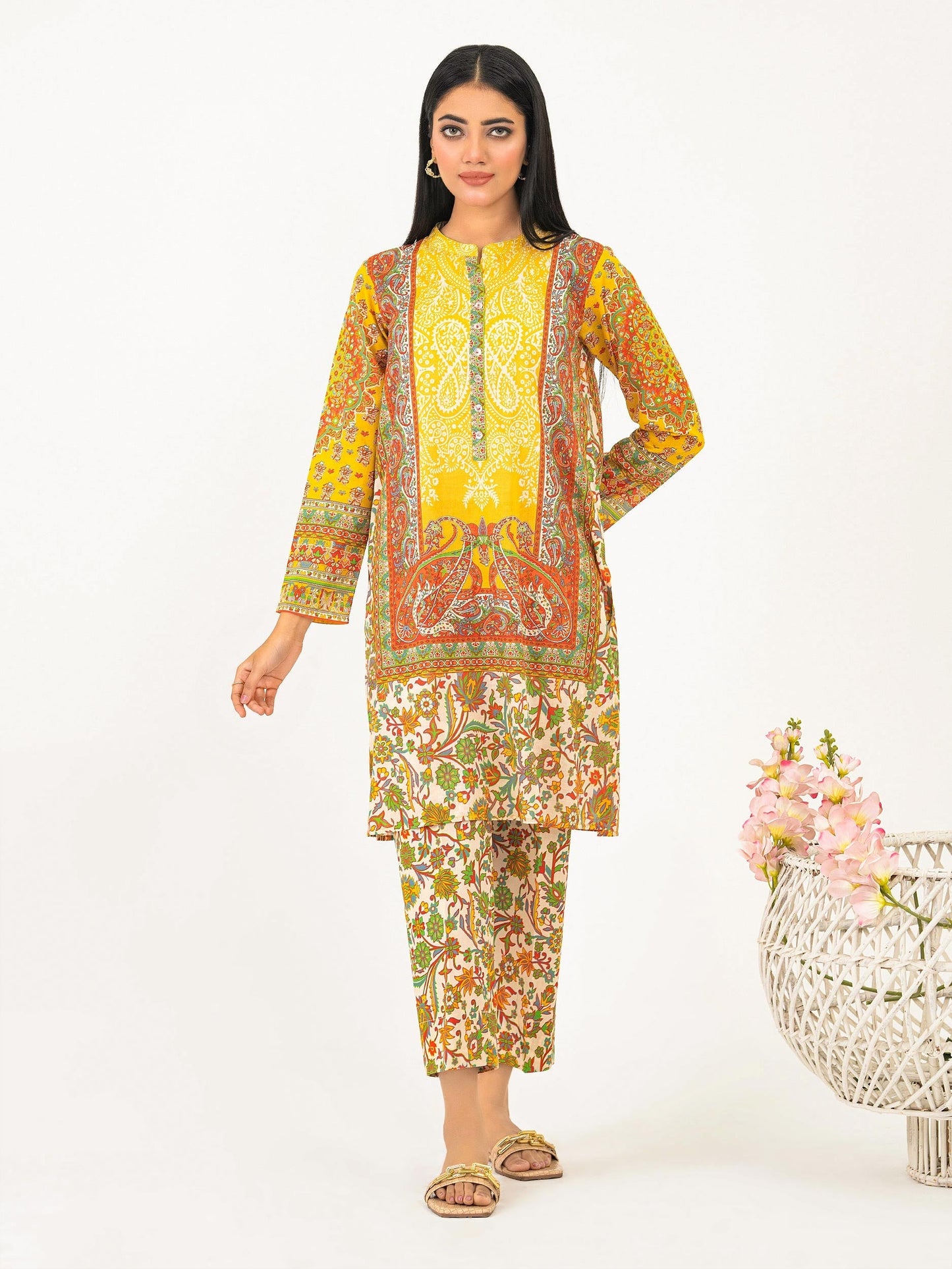 2 Piece Lawn Suit-Printed (Pret)