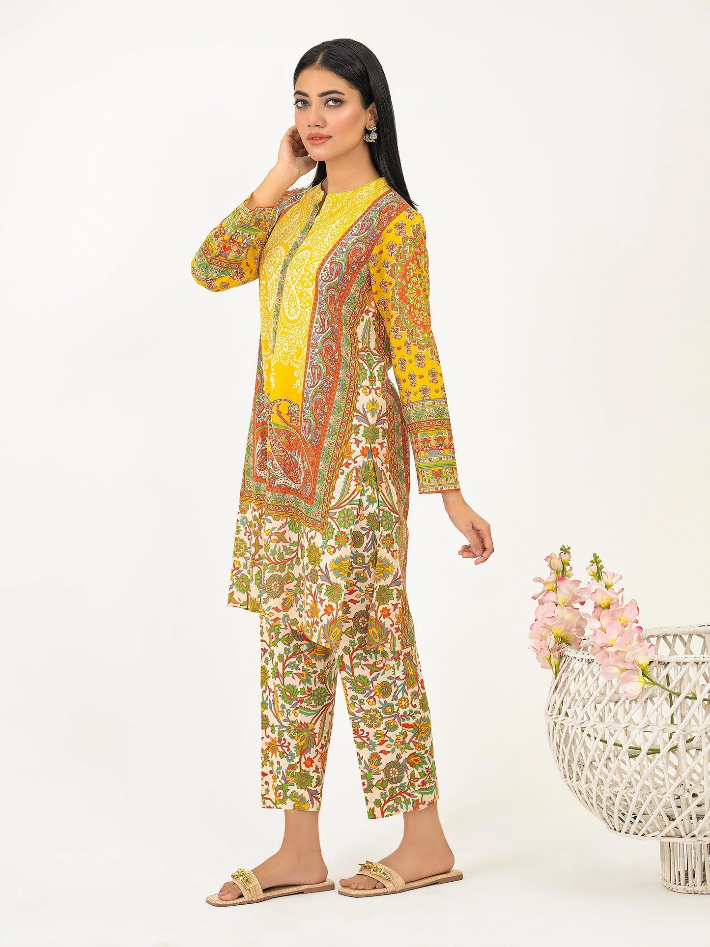 2 Piece Lawn Suit-Printed (Pret)