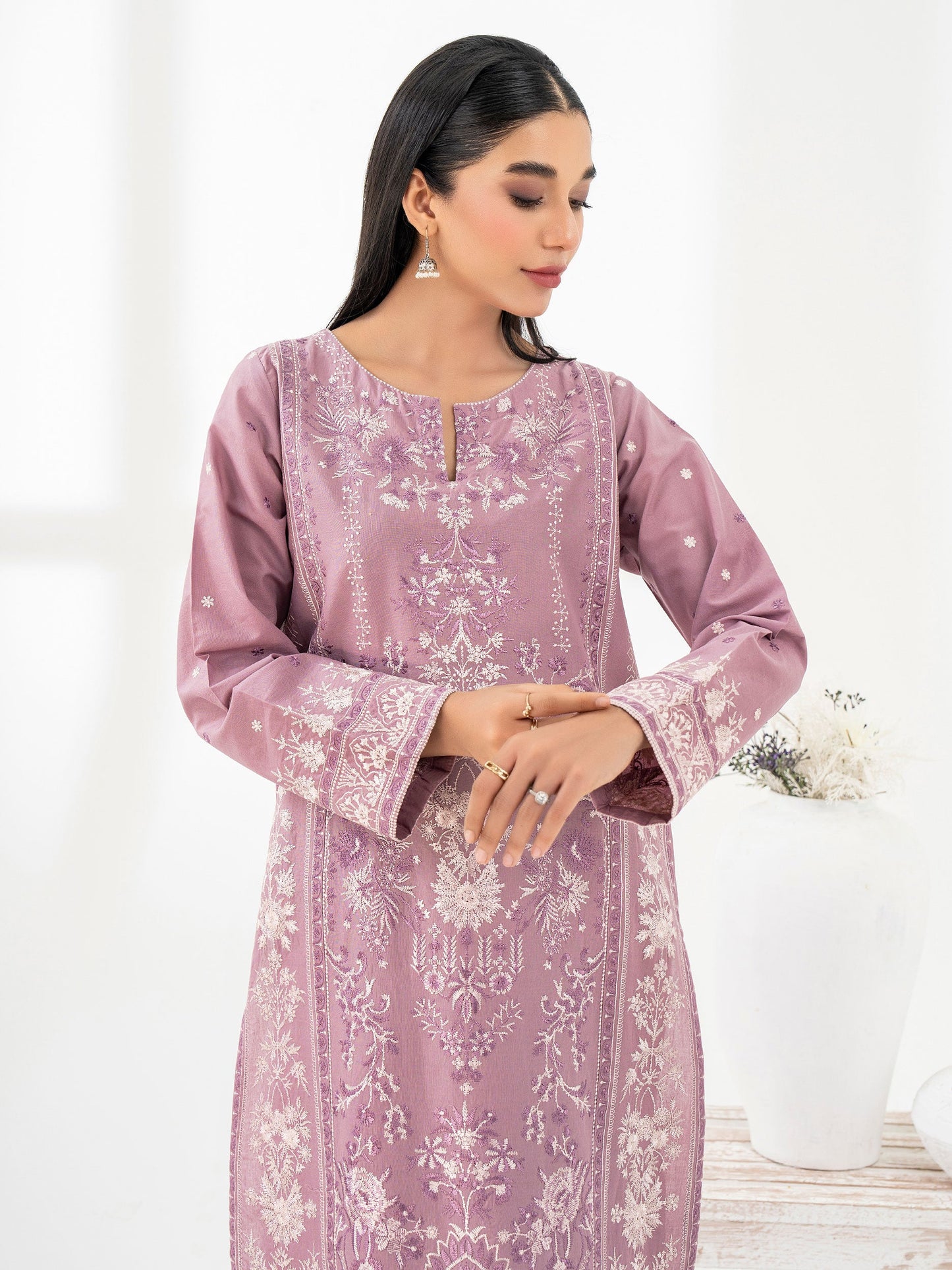 2 Piece Lawn Suit-Embroidered (Pret)