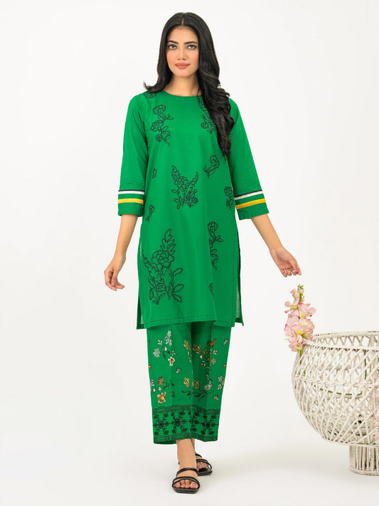 2 Piece Lawn Suit-Embroidered (Pret)