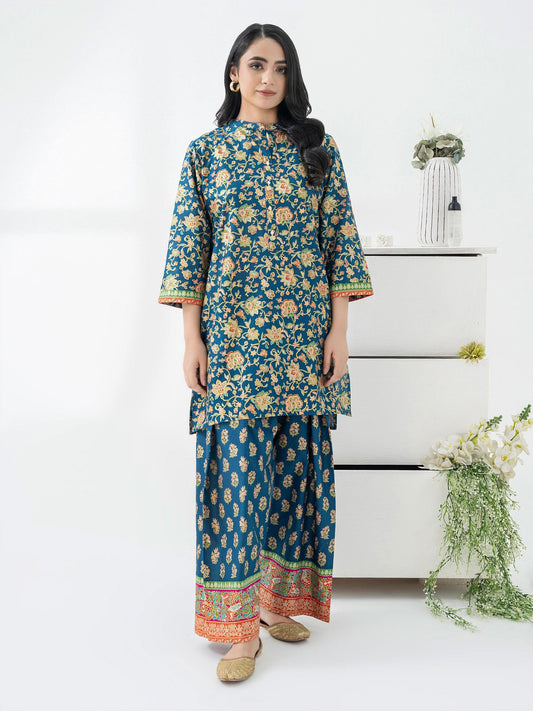 2 Piece Lawn Suit-Paste Print (Pret)