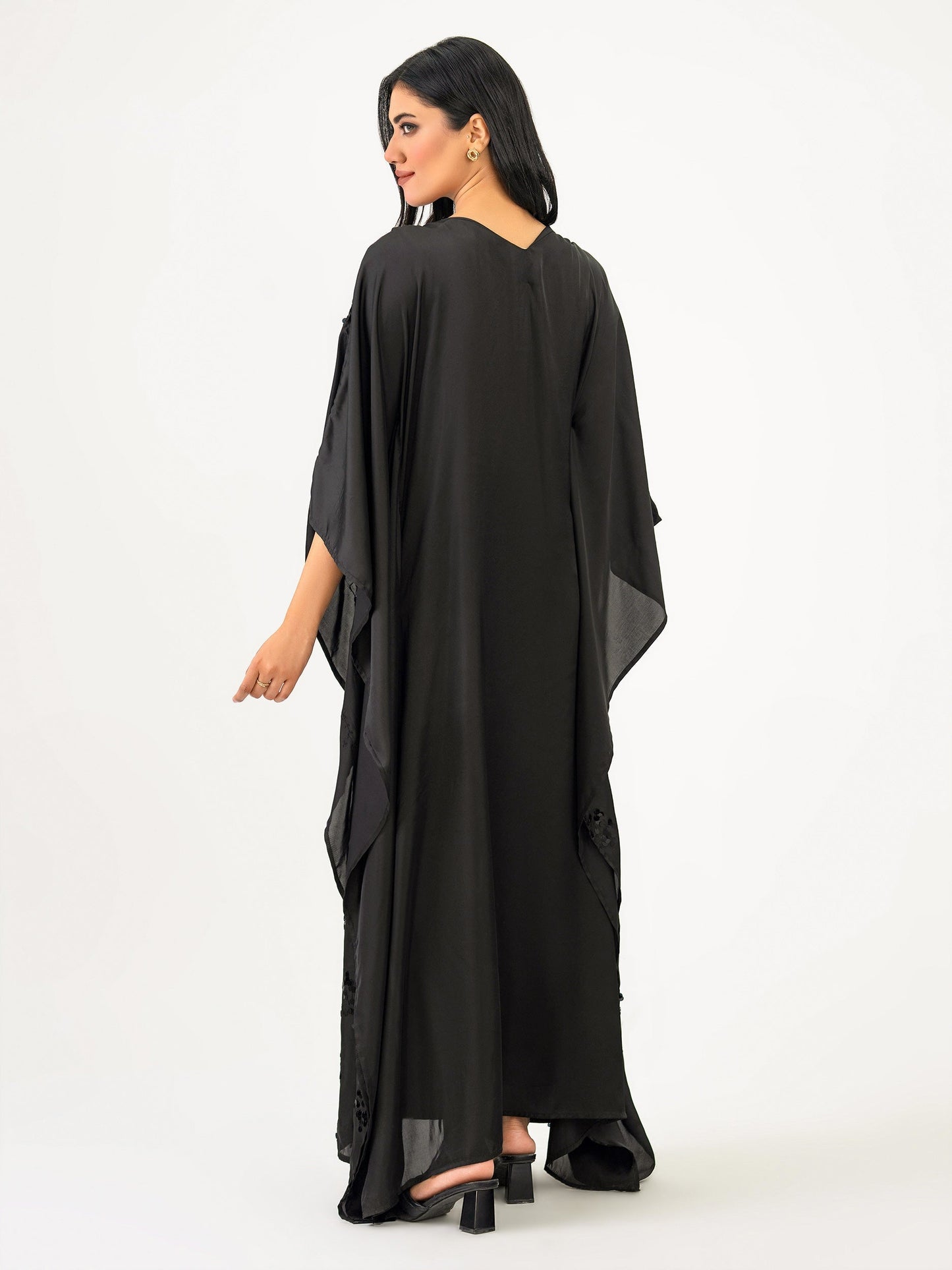 Silk Kaftan-Embellished (Pret)